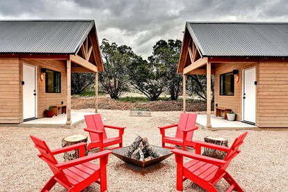 Classically Southern Texas Hill Country Cabins for Weekend Getaways near Austin - Dripping Springs, Texas - glamping.directory