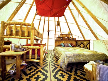 Tres Piedras Glamping Tipis for a Nature Escape near Taos - Tres Piedras, New Mexico - glamping.directory
