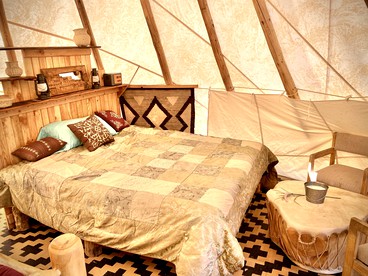 Tres Piedras Glamping Tipis for a Nature Escape near Taos - Tres Piedras, New Mexico - glamping.directory