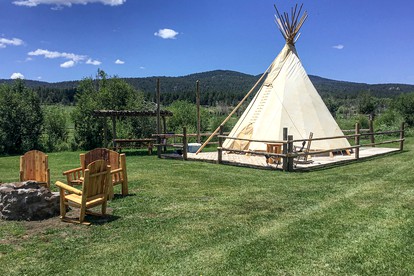 Tres Piedras Glamping Tipis for a Nature Escape near Taos - Tres Piedras, New Mexico - glamping.directory