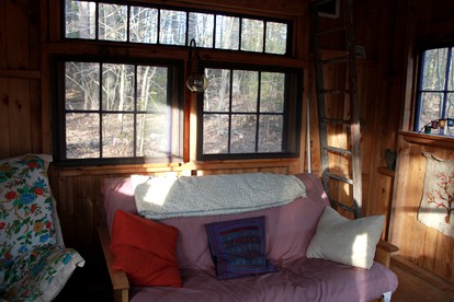 Rustic Cabin on Organic Farm and Creamery in Maine - Whitefield, Maine - glamping.directory