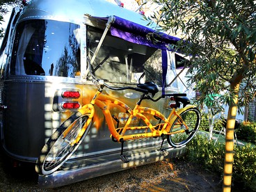 Unique Airstream Accommodations near Downtown Petaluma, California - Petaluma, California - glamping.directory