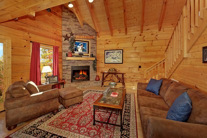 Smoky Mountain Cabin Rental for Glamping in Tennessee - Gatlinburg, Tennessee - glamping.directory