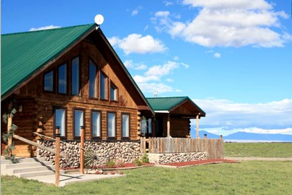 Inviting Log Cabin Rental Perfect for a Family Getaway in Center, Colorado - glamping.directory
