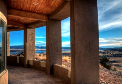 Gorgeous Casita with 360-Degree Views of Abiquiu Lake and Ghost Ranch near Santa Fe, New Mexico - Abiquiu, New Mexico - glamping.directory