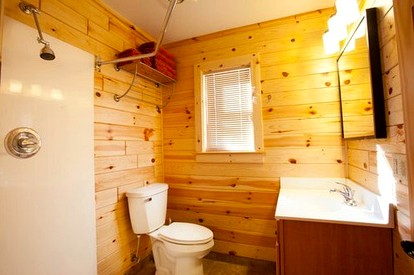 Cozy Michigan Cabin Getaway in Huron National Forest - Grayling , Michigan - glamping.directory
