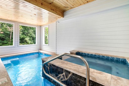 Enchanting Cabin with Game Room, Indoor Pool and Porch in Tennessee - Sevierville, Tennessee - glamping.directory