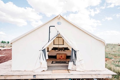Dreamy Safari Tent for a Peaceful Escape in the Desert in Cane Beds, Arizona - Cane Beds, Arizona - glamping.directory