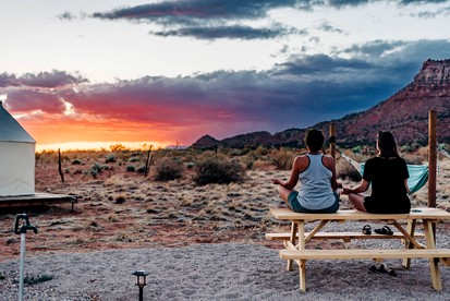 Dreamy Safari Tent for a Peaceful Escape in the Desert in Cane Beds, Arizona - Cane Beds, Arizona - glamping.directory