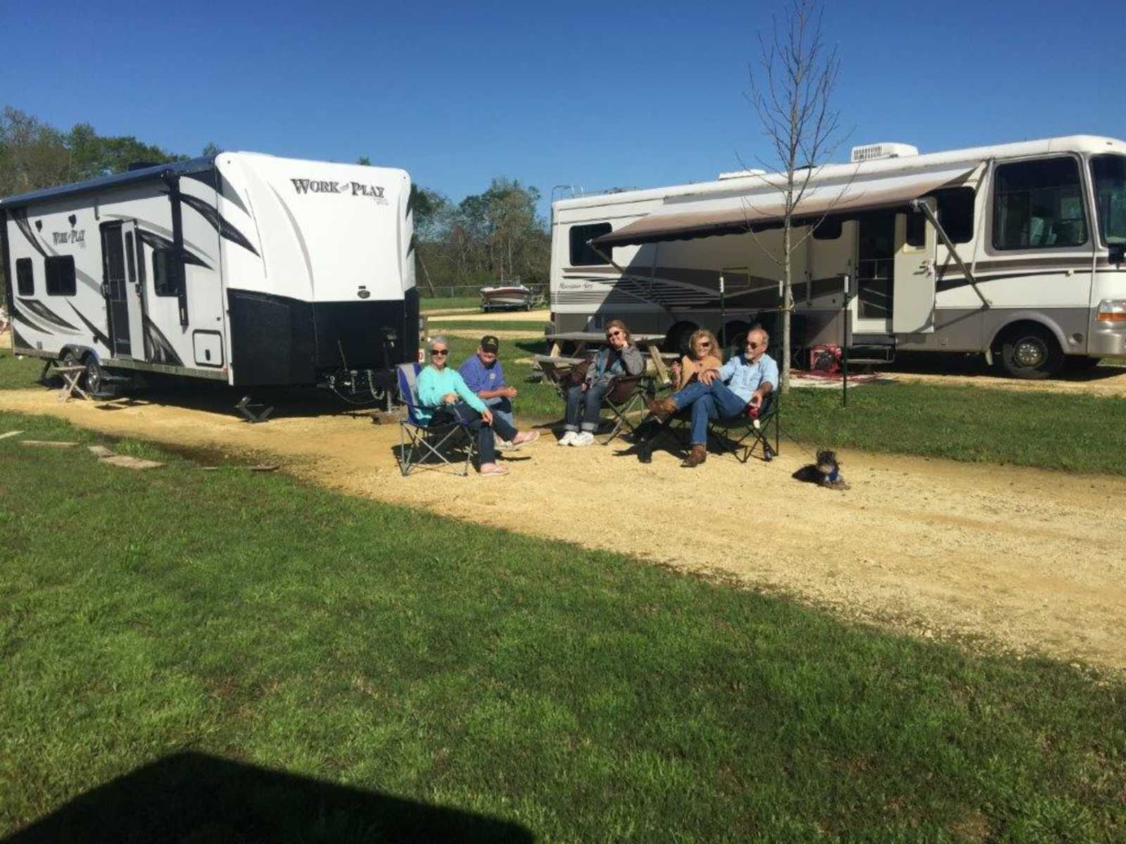 Cypress Landing RV Park & Lakeside Club - Dozier, Alabama - glamping.directory