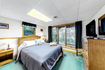 Heavenly Lake A-Frame with Modern Interior in Maine - Greenville, Maine - glamping.directory