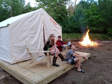 Gorgeous Tent Rental Great for Glamping in Ohio - Madison, Ohio - glamping.directory