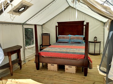 Gorgeous Tent Rental Great for Glamping in Ohio - Madison, Ohio - glamping.directory