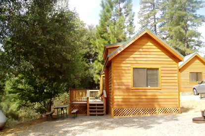 Cozy Family-Friendly Yurts with Shared Pool near Yosemite National Park - Groveland, California - glamping.directory