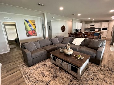 Spacious Vacation Rental with Stunning Lake Views from the Incredible Deck for an Amazing Getaway in Sabine National Forest in Hemphill, Texas - Hemphill, Texas - glamping.directory