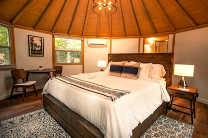 Luxury Yurt Rental near Austin for Glamping in Texas - Bastrop , Texas - glamping.directory