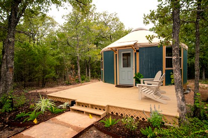 Luxury Yurt Rental near Austin for Glamping in Texas - Bastrop , Texas - glamping.directory