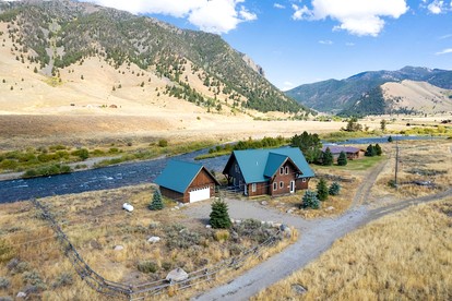 Remote Riverfront Cabin with Porch and Amazing Views in Montana - Cameron, Montana - glamping.directory
