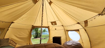 Luna Bell on the Lake, Winthrop, WA - Winthrop, Washington - glamping.directory
