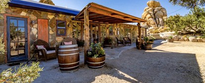 Impressive Retreat with a Private Pool and Hot Tub for a Joshua Tree Getaway - glamping.directory