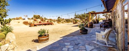 Impressive Retreat with a Private Pool and Hot Tub for a Joshua Tree Getaway - Yucca Valley, California - glamping.directory