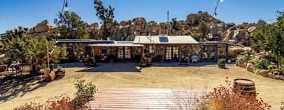 Impressive Retreat with a Private Pool and Hot Tub for a Joshua Tree Getaway - Yucca Valley, California - glamping.directory