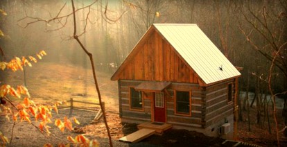 Beautiful Waterfront Cabin with Hot Tub near Winston-Salem, North Carolina - glamping.directory