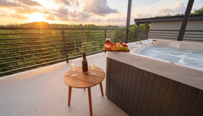 Luxury Cabin with Rooftop Views & Indoor Pool near Dollywood in Pigeon Forge, TN - Pigeon Forge, Tennessee - glamping.directory