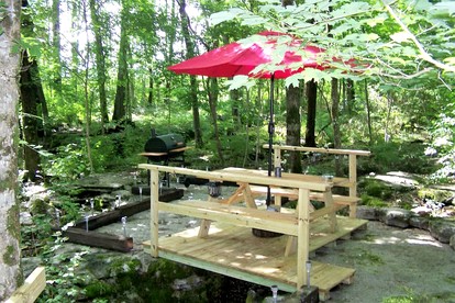 Cozy Tiny House in Tennessee Forest with Loft Beds & Country Breakfast - Lebanon, Tennessee - glamping.directory