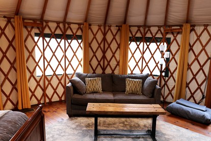 Appalachian Glamping in this Lovely Yurt Rental for Three in North Carolina - Bryson City, North Carolina - glamping.directory
