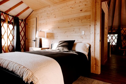 Appalachian Glamping in this Lovely Yurt Rental for Three in North Carolina - Bryson City, North Carolina - glamping.directory