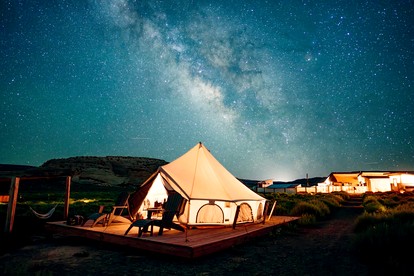 Beautiful Bell Tent for Glamping near Canyonlands National Park, Utah - Monticello, Utah - glamping.directory