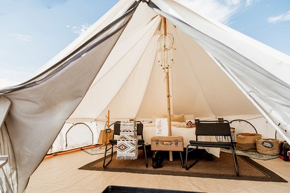 Beautiful Bell Tent for Glamping near Canyonlands National Park, Utah - Monticello, Utah - glamping.directory