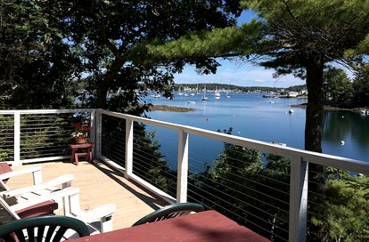Waterfront Pet-Friendly Cottage Rental in Lincoln County, Maine - West Boothbay Harbor, Maine - glamping.directory
