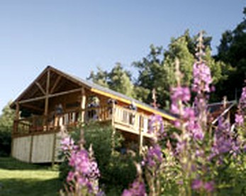 Authentic Alaskan Log Cabin on the Lake at Lodge Property near Anchorage - Tyonek, Alaska - glamping.directory