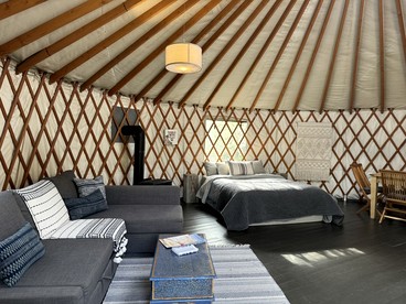 Modern Solar Powered Yurt Fully Equipped in Basalt, Colorado - Basalt, Colorado - glamping.directory