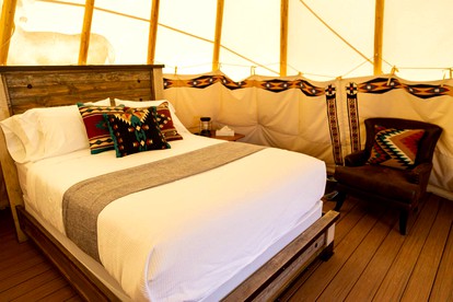 Luxury Tipi Rental for an Amazing Utah Glamping Experience - Huntington, Utah - glamping.directory