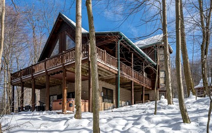 Majestic Mountain Cabin Retreat near Deep Creek Lake in Maryland - glamping.directory