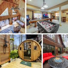 Majestic Mountain Cabin Retreat near Deep Creek Lake in Maryland - Oakland, Maryland - glamping.directory
