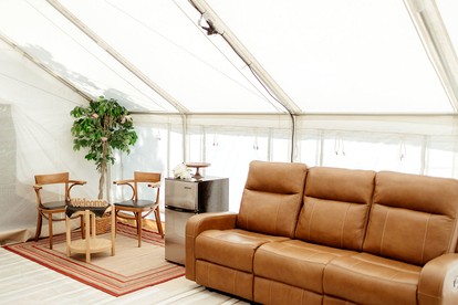 Beautiful Safari Tent for an Unforgettable Glamping Getaway near Center Hill Lake in Tennessee - Silver Point, Tennessee - glamping.directory