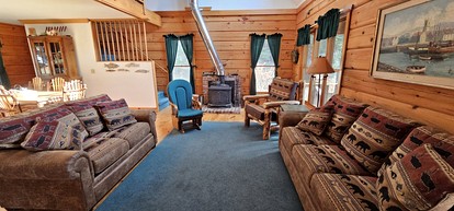 Impressive Cabin with Stunning Forest Sights in Lily Bay Township, Maine - Lily Bay Township, Maine - glamping.directory