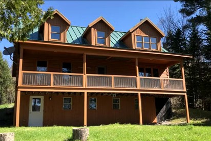 Impressive Cabin with Stunning Forest Sights in Lily Bay Township, Maine - Lily Bay Township, Maine - glamping.directory