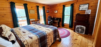 Impressive Cabin with Stunning Forest Sights in Lily Bay Township, Maine - Lily Bay Township, Maine - glamping.directory