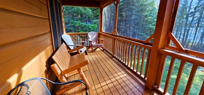 Impressive Cabin with Stunning Forest Sights in Lily Bay Township, Maine - Lily Bay Township, Maine - glamping.directory