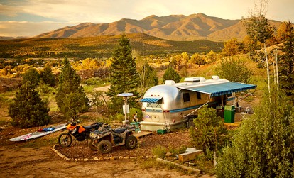 The Big Little Hideaway in El Prado, NM - glamping.directory