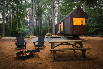 Secluded, Dog Friendly Tiny House on the Hudson River, near Saratoga Springs - glamping.directory
