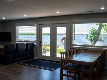 Waterfront Cabin with BBQ, Picnic Space and Amazing Sunsets in Michigan - Au Gres, Michigan - glamping.directory