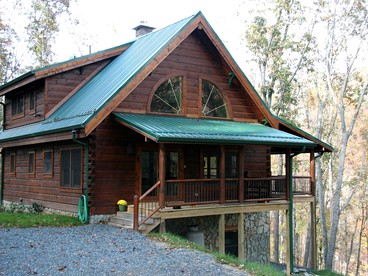 Rustic Cabin Nestled Deep in Woods near West Jefferson, North Carolina - glamping.directory