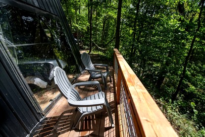 Secluded Off-Grid A-Frame Cabin with Creek Access near Abrams Creek, West Virginia - Elk Garden, West Virginia - glamping.directory