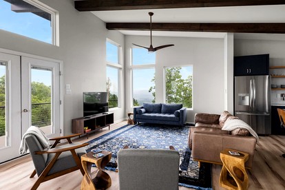 Scenic Getaway Cabin w/ Fire Pit, Deck & Panoramic Views in Martinsburg, WV - Martinsburg, West Virginia - glamping.directory